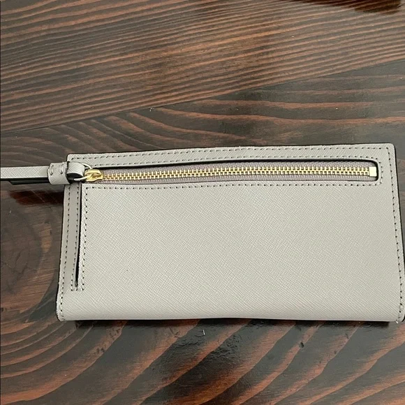 Kate Spade Gray Owl Embellished Wallet - Picture 2 of 6